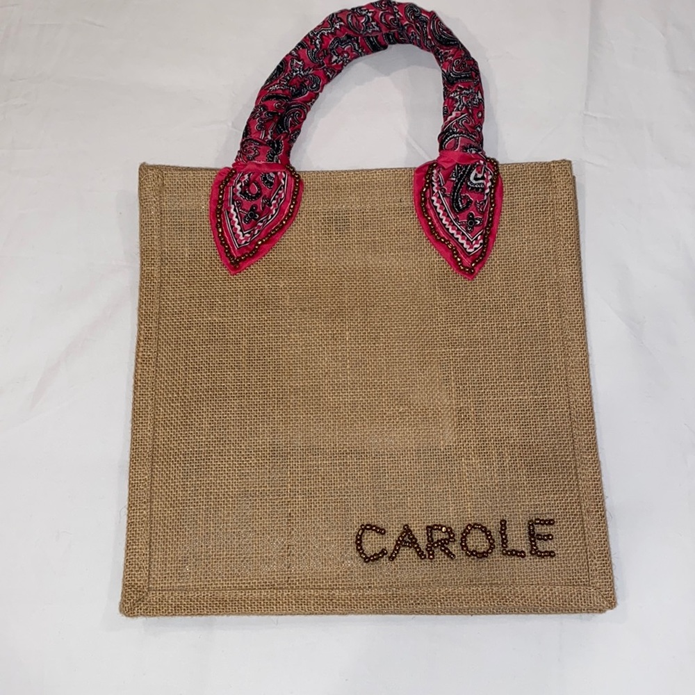 Handmade in Mexico Custom ‘Carole’ Beach Bag/ Tote FREE SHIPPING